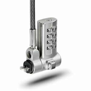 StarTech.com Cable Lock For Notebook, Docking Station, Monitor, Printer, Projector - 2 m Cable - 4-digit - Patented T-bar/