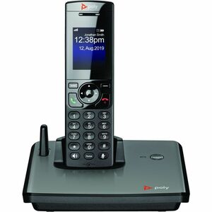 Poly VVX D230 DECT Phone Handset and Charging Cradle with Power Supply - Cordless - DECT - 8 x Total Number of Phone Lines