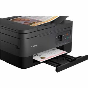 Imprimante Jet d'Encre Multifonction Canon PIXMA TS7450i Sans fil - Couleur - Noir - Copieur/Imprimante/Scanner - Résoluti