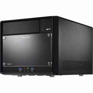 Shuttle XPC cube SH610R4 Barebone System - Mini PC - Socket LGA-1700 - Intel H610 express Chip - 64 GB DDR4 SDRAM DDR4-320