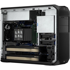 Z4 G5 Tower Xeon W5-2445 64GB DDR5-ECC-4800 2TB PCI-SSD 2TB HDD-7200 16GB Nvidia RTX-A4000 4 x mDP to DP Adapters 775W-PSU