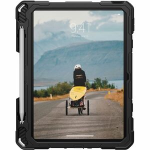 Urban Armor Gear Plasma Case - For Apple iPad (10th Generation) Tablet - Ice, Black - 10.9" Maximum Screen Size Supported 