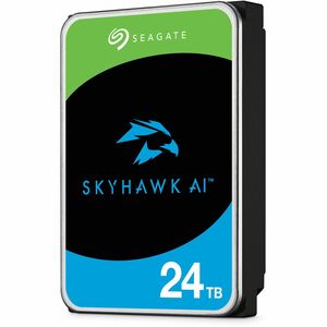 Seagate SkyHawk AI ST24000VE002 24 TB Disco rígido - 3,5" Interno - SATA (SATA/600) - Gravação magnética convencional (CMR