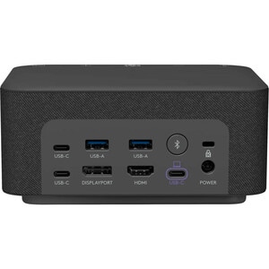 Logitech Logi Dock USB Type C Docking Station for Notebook/Monitor - 100 W - Graphite - 4K - 3840 x 2160 - 5 x USB Ports -