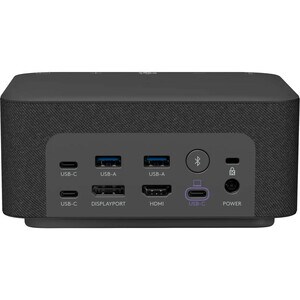 Logitech Logi Dock USB Type C Docking Station for Notebook/Monitor - 100 W - Graphite - 4K - 3840 x 2160 - 6 x USB Ports -