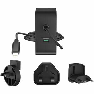 j5create 102 W AC Adapter - 1 Pack - Universal Adapter - 2 USB Type-C - For Headphone, Notebook, Portable Gaming Console, 