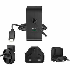 j5create 102 W AC Adapter - 1 Pack - Universal Adapter - 2 USB Type-C - For Headphone, Notebook, Portable Gaming Console, 