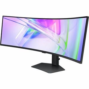 Samsung ViewFinity S9 S49C954UAN 49" Class Dual Quad HD (DQHD) Curved Screen Gaming LED Monitor - 32:9 - Black - 49" Viewa