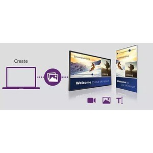 Philips Q-Line 43BDL3550Q 1079,50 mm LCD Ecrã de assinatura digital - Cortex A53 1,15 GHz - 2 GB - 3840 x 2160 - Direct LE