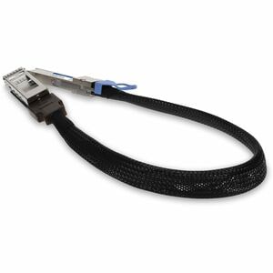 AddOn 22 cm Twinaxial Network Cable - 1 - TAA Compliant - Cable for Network Device - First End: 1 x QSFP28 Network - Male 