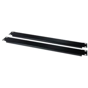 1U BLANKING PANEL KIT BLACK QTY 2