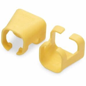 Digitus Kabelbündler - Gelb - 100 / Pack Paket - Kabeltülle - PVC