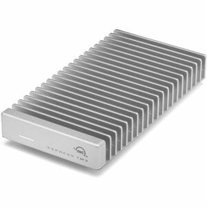 OWC Express 1M2 2 TB Portable Rugged Solid State Drive - M.2 External - PCI Express NVMe (PCI Express NVMe 4.0) - Silver -