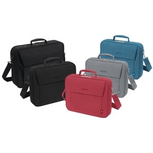 Dicota Eco Carrying Case for 33 cm (13") to 35.8 cm (14.1") Notebook - Black - 300D Polyethylene Terephthalate (PET) Body 