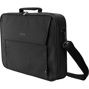 Dicota Eco Carrying Case for 35.6 cm (14") to 39.6 cm (15.6") Notebook - Black - 300D Polyethylene Terephthalate (PET) Bod