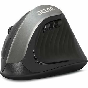 Dicota Relax Mouse - Radio Frequency - USB Type A - Optical - 5 Button(s) - Black - Wireless - 10 m - 1600 dpi - Scroll Wh