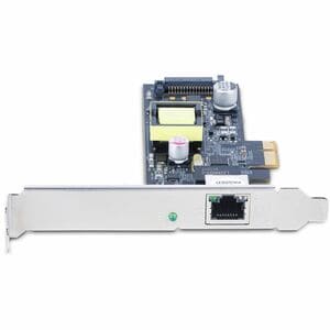 StarTech.com 1-Port 2.5Gbps PCI Express PoE Network Card, Intel I225-V, PCIe 802.3af/at PoE+ Multi-Gigabit NIC, SATA Power