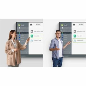 BenQ Board Pro RP7504 1905 mm 4K UHD LCD Collaboration Display - ARM - 8 GB - Touchscreen - 16:9 Seitenverhältnis - 3840 x