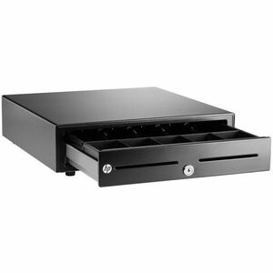 HP 现金抽屉 - 5 Bill - 5 Coin - 2 Media Slot - 串行端口, - Printer Driven - 钢