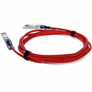 AddOn 1 m Twinaxial Network Cable - TAA Compliant - Cable for Network Device - 25 Gbit/s - Red