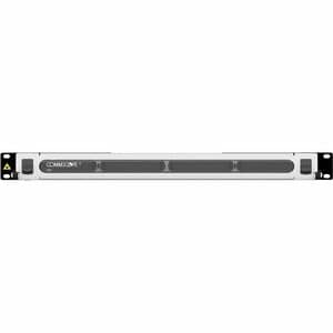 CommScope iPatch 48 Port(s) Network Patch Panel - Optical Fiber - Black, Silver - 48 x Duplex - 1U High - 19" Wide