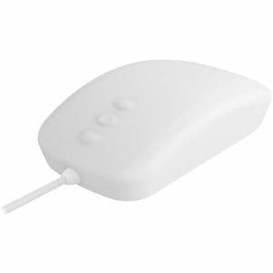 CHERRY AK-PMH3 Mouse - Blue LED - White - Cable - 1000 dpi - Scroll Button - Symmetrical