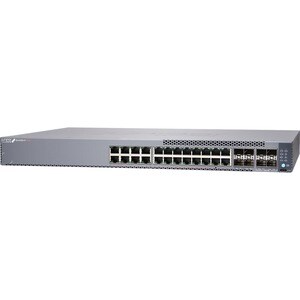 Juniper EX4100-F EX4100-F-24P 24 Ports Manageable Ethernet Switch - Gigabit Ethernet, 10 Gigabit Ethernet - 10/100/1000Bas