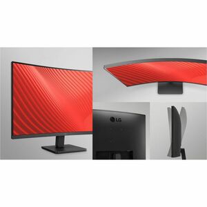 LG 32MR51CA-B 32" Class Full HD Curved Screen LCD Monitor - 16:9 - 31.5" Viewable - Vertical Alignment (VA) - 1920 x 1080 