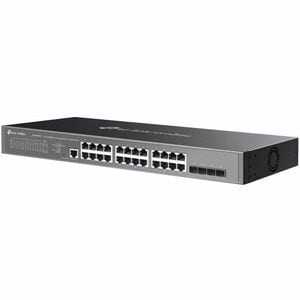 TP-Link Omada SG3428X-M2 24 Anschlüsse Verwaltbar Ethernet-Switch - 2.5 Gigabit Ethernet, 10 Gigabit Ethernet - 2.5GBase-T