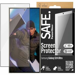 Safe Glass Screen Protector Galaxy S24 Ultra - For AMOLED Smartphone - Drop Resistant, Crush Resistant, Smudge Resistant