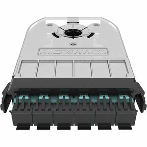 CommScope iPatch 12 Port(s) Fiber Cassette - Optical Fiber - Aqua - 12 x