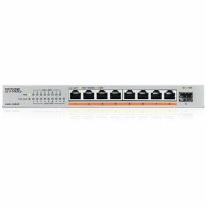Zyxel 8-Port 2.5Gb MultiGig PoE Ethernet POE++ (60W) Switch | 5 x 100/1G/2.5G Ports + 1 x 10G SFP+ | 8 x PoE Port | 100W B