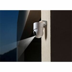 MI CW300 4 Megapixel Outdoor 2.5K Network Camera - Colour - 1 - White - Infrared/Color Night Vision - H.265, H.264 - 2560 
