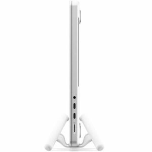 Twelve South BookArc Flex Notebook Holder - Vertical - 2.2" Height x 3.6" Width - Aluminum, Metal - White - Adjustable