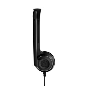 EPOS PC 7 USB Kabel Auf den Ohren Mono Headset - Schwarz - Monaural - Ohraufliegend - 42 Hz bis 17 kHz Frequenzgang - 200 