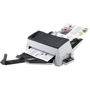 Fujitsu fi-7600 Sheetfed Scanner - 600 dpi Optical - 24-bit Color - 8-bit Grayscale - 100 ppm (Mono) - 100 ppm (Color) - D