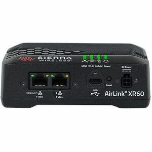 Sierra Wireless AirLink XR60 2 SIM Cellular, Ethernet Modem/Wireless Router - 5G - LTE, HSPA+ - 150 MB/s Wireless Speed - 