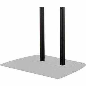 ProInstall Mounting Pole for Floor Stand Base, Mounting Collar, Screen Mount, A/V Shelf - Black