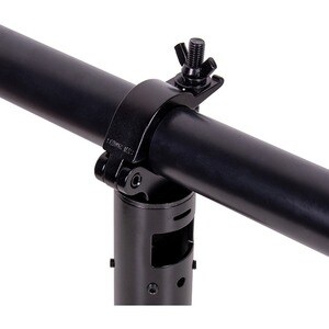 B-Tech System 2 BT7825 Clamp Mount for Truss, Pole - Black - 140 kg Load Capacity - Zinc