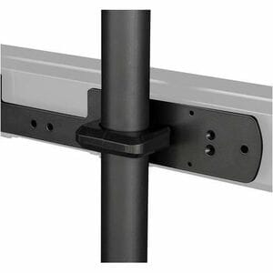 ProInstall Mounting Plate for Video Bar, Mounting Collar, Mounting Arm, Wall Mount, Soundbar - Black - 5 kg Load Capacity 