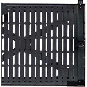 B-Tech Mounting Tray for Wall Mount, A/V Equipment - Black - 10 kg Load Capacity