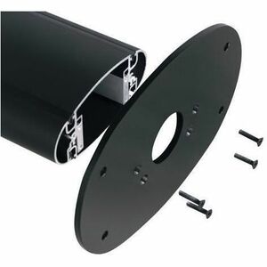 Mode-AL Mounting Base for Mounting Column, Video Wall - Black - 70 kg Load Capacity - Steel