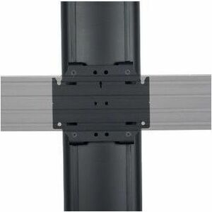 Mode-AL Mounting Plate for Mounting Rail, Mounting Column - Black - 1 / Pack