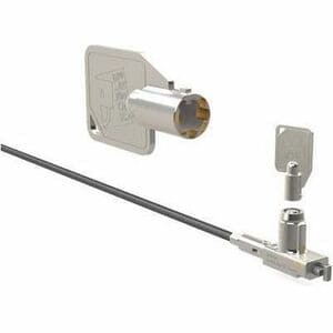 Noble ZNG04DHT Cable Lock For Notebook, Projector, Printer - TAA Compliant - Patented T-bar/Key Lock - Sliver - Stainless 