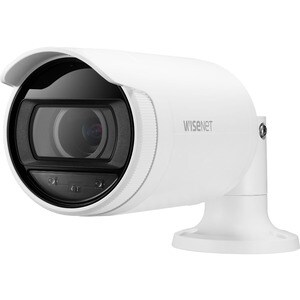 Cámara de red Wisenet ANO-L7082R 4Megapíxel - Color - Bala - Blanco - 30m Infrarrojos Visión Nocturna - H.264, H.265, MJPE