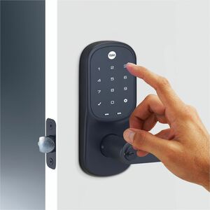 Yale Assure Lever YRL226HKMBK Smart Lock - Black - Bluetooth - ZigBee - Z-Wave - Matte Black
