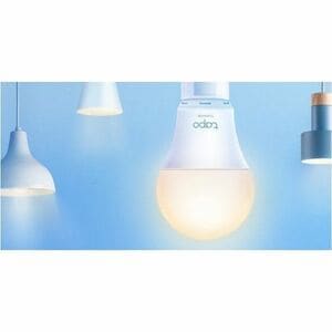Tapo Smart Wi-Fi Light Bulb, Dimmable - 230 V AC - 806 lm - E27 Base - 15000 Hour - 2700°K Color Temperature - 80 CRI - 22