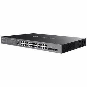 TP-Link SG3428XMP 24 Anschlüsse Verwaltbar Ethernet-Switch - Gigabit-Ethernet, 10 Gigabit Ethernet - 10/100/1000Base-T, 10