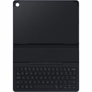 Samsung Book Cover Tastatur/Cover (Buchfalz) Samsung Galaxy Tab A9+ Tablet - Schwarz - 174,5 mm Höhe x 261,4 mm Breite x 1