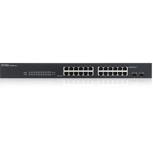 ZYXEL GS1900 GS1900-24 24 Ports Manageable Ethernet Switch - Gigabit Ethernet - 10/100/1000Base-T, 1000Base-X - 2 Layer Su